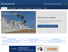 Tablet Screenshot of elminacastle.info